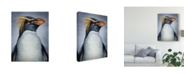 Trademark Global Patrick Lamontagne Penguin Totem Canvas Art - 20" x 25"